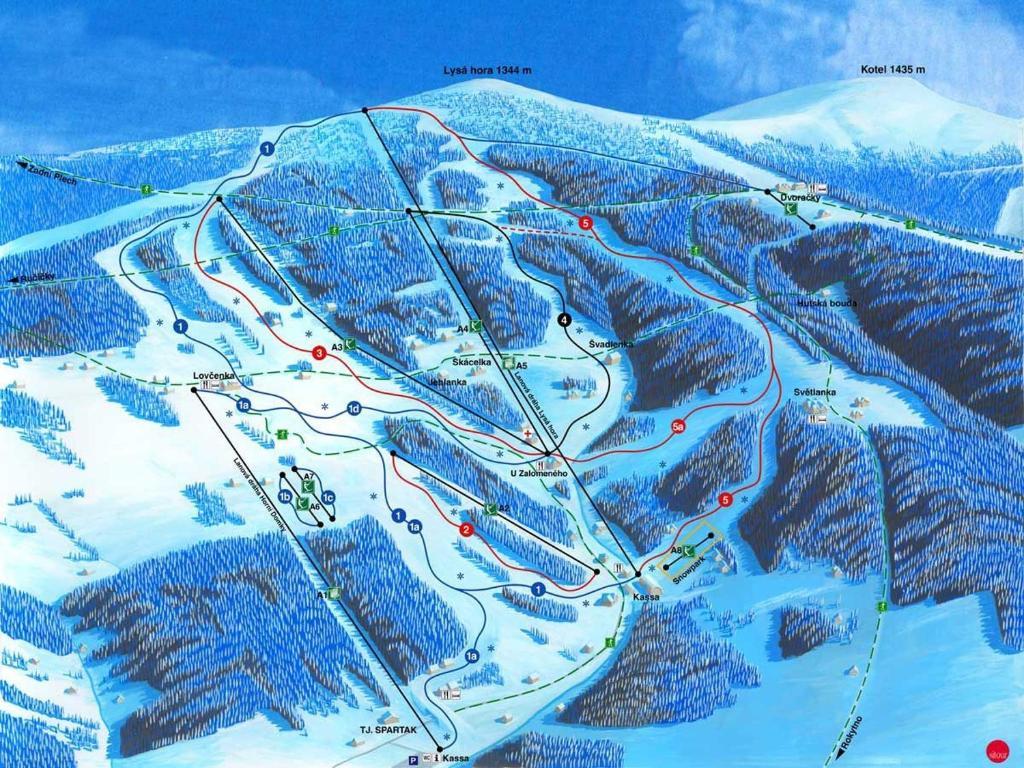 Apartmany Ski Lift Rokytnice nad Jizerou Exteriör bild